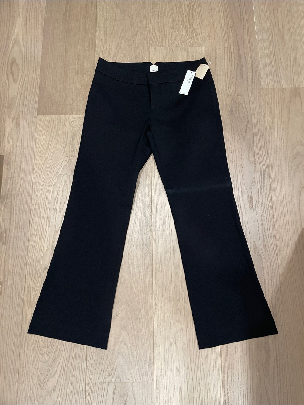 ecru Black Wide-Leg Pants Size 8 With tags